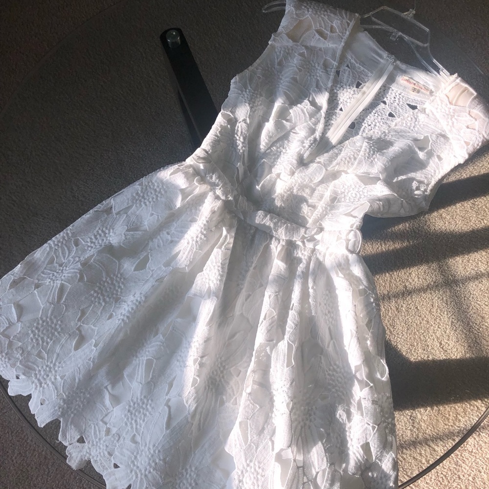 White Lace Dress